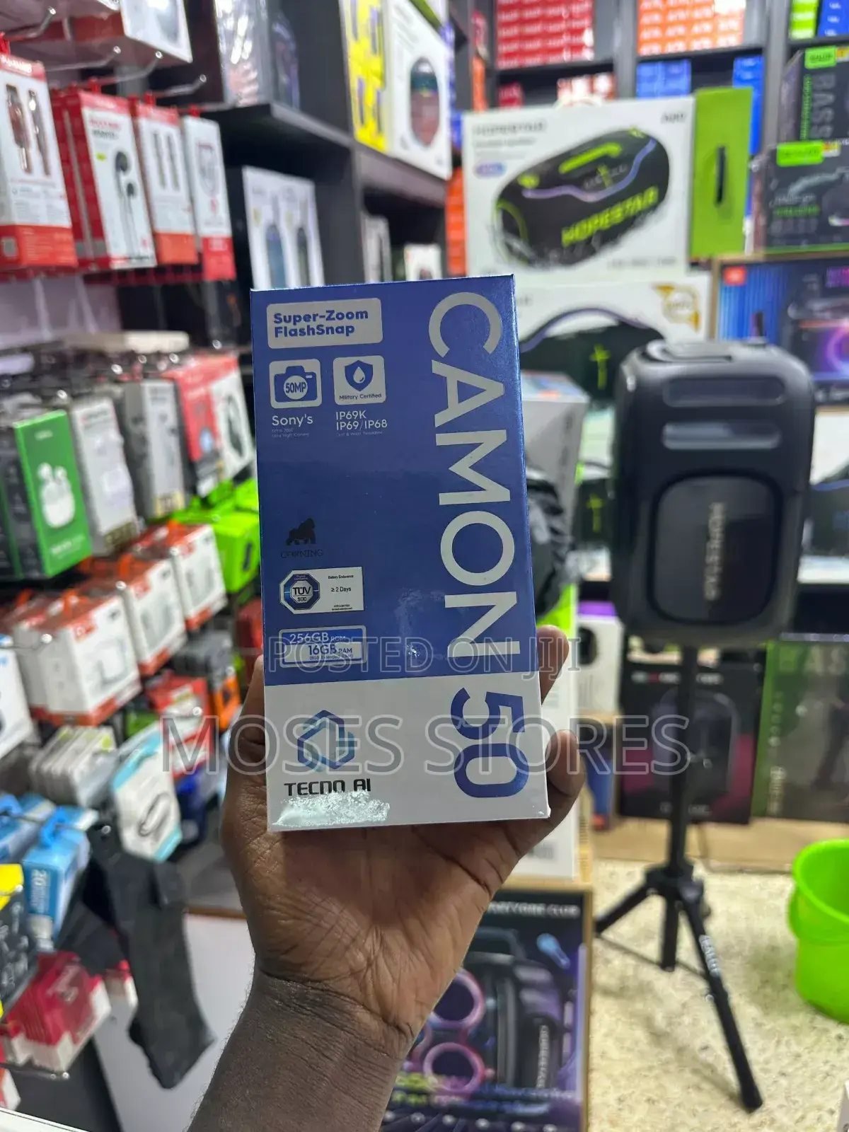 New Tecno Camon 50 256 GB Orange