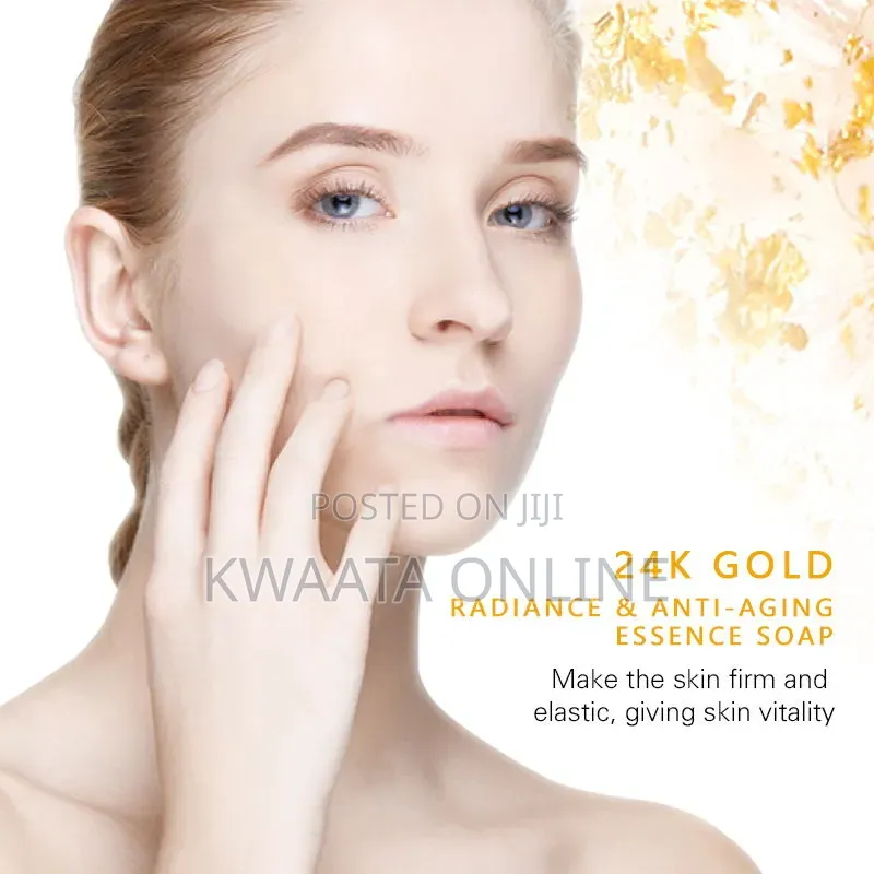 Gold Soap - Brightening Anti-Aging Soap - Deep Moisturizing