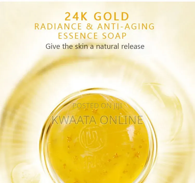 Gold Soap - Brightening Anti-Aging Soap - Deep Moisturizing