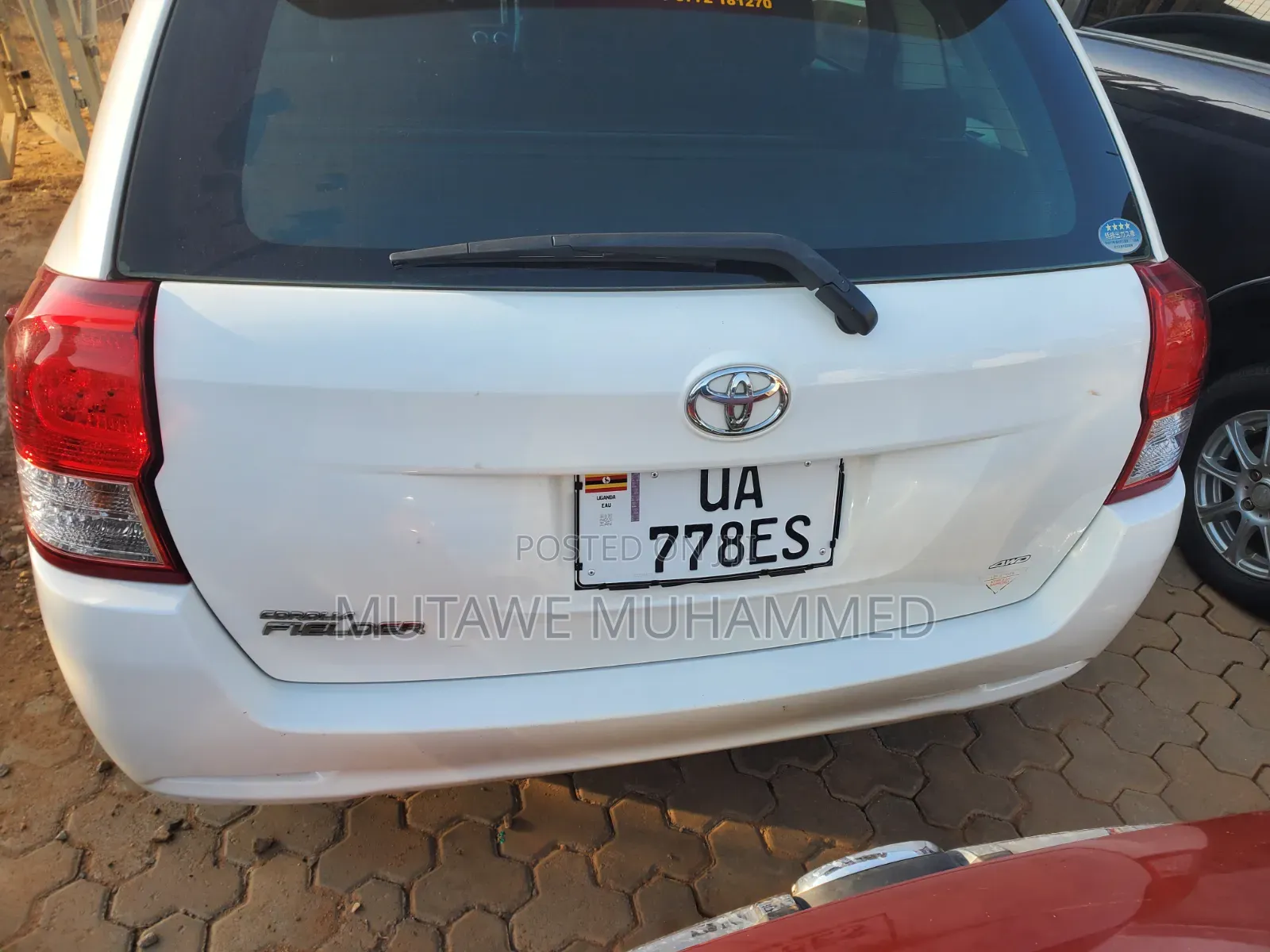 Toyota Corolla Fielder 2015 White