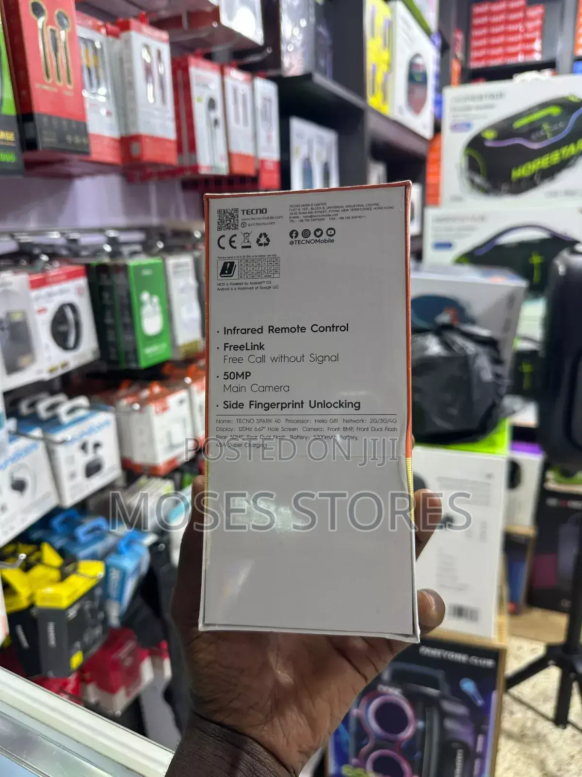 New Tecno Spark 40 256 GB Black