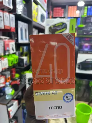 New Tecno Spark 40 256 GB Black
