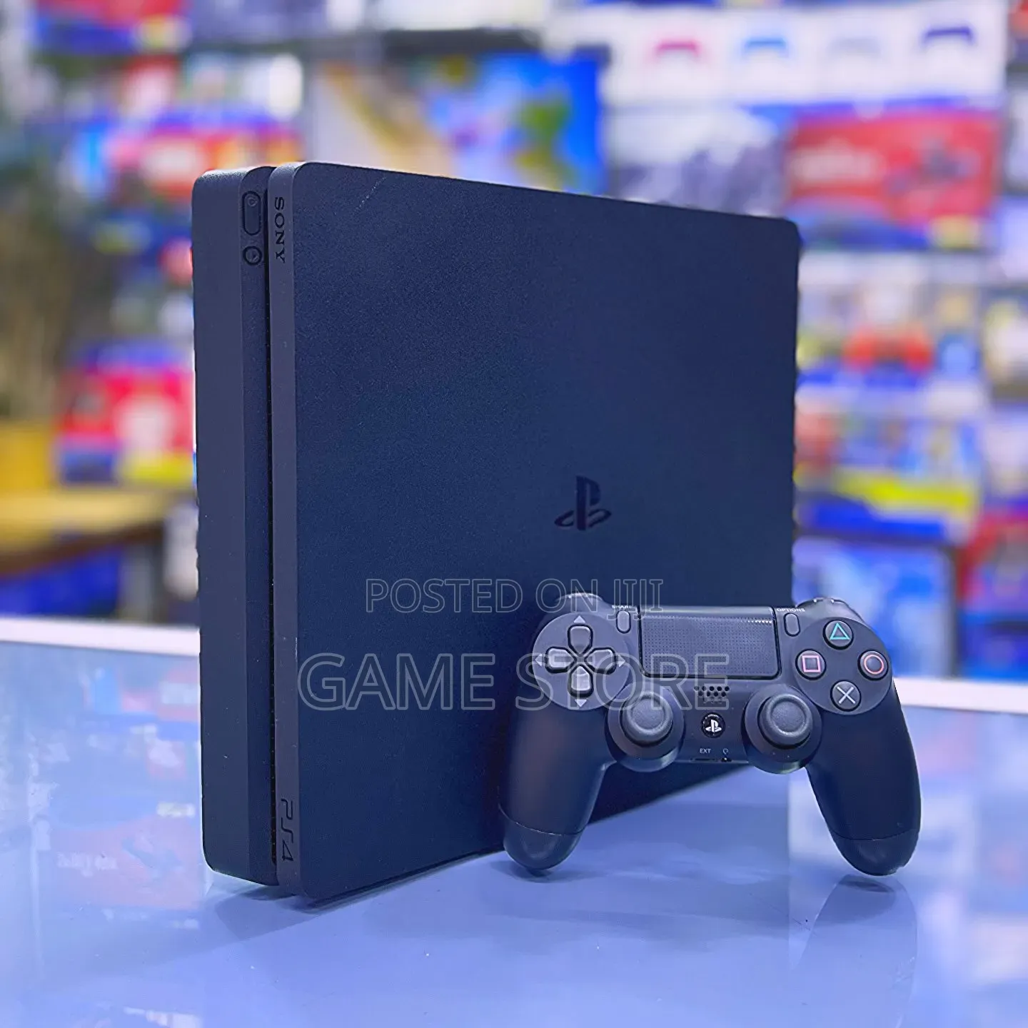 PS4 Slim With 12 Games, 2pads.
