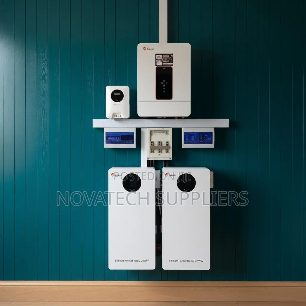 SRNE 32kWh Lithium Solar System With 18x620W Mono Panels