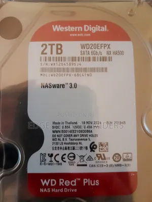 Wd20efpx WD Red Plus Internal NAS HDD 3.5" - 2TB