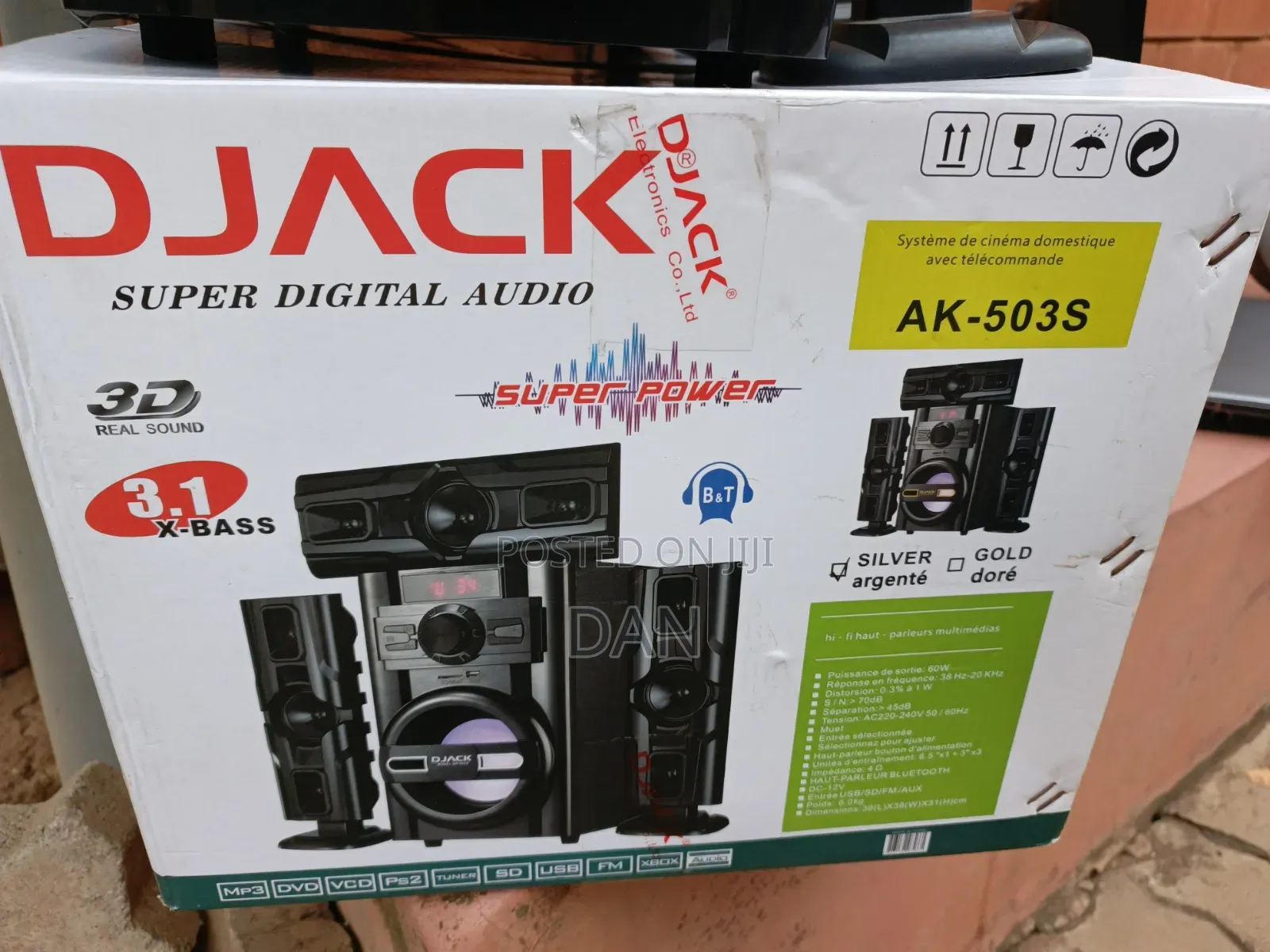 Djack Woofer Music System