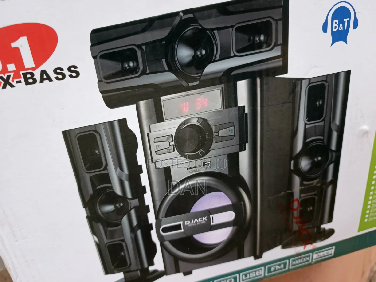 Djack Woofer Music System