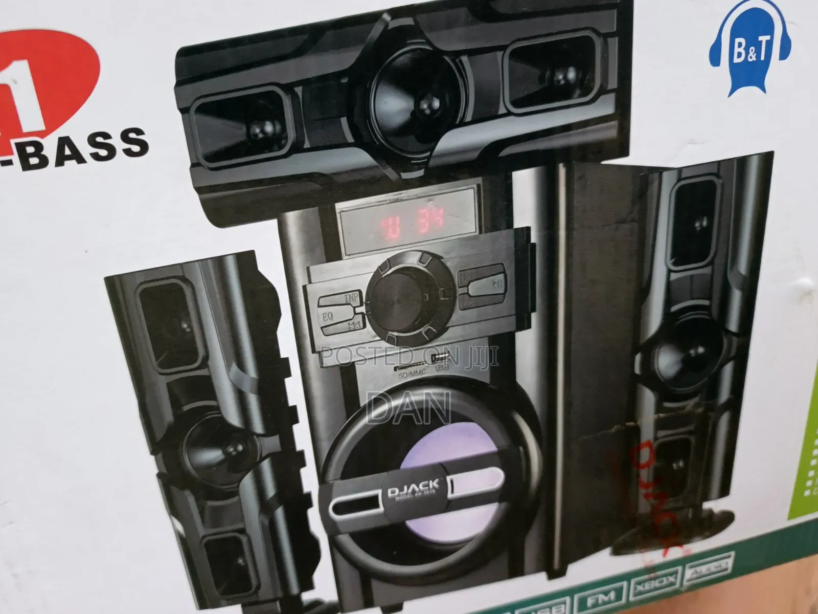 Djack Woofer Music System