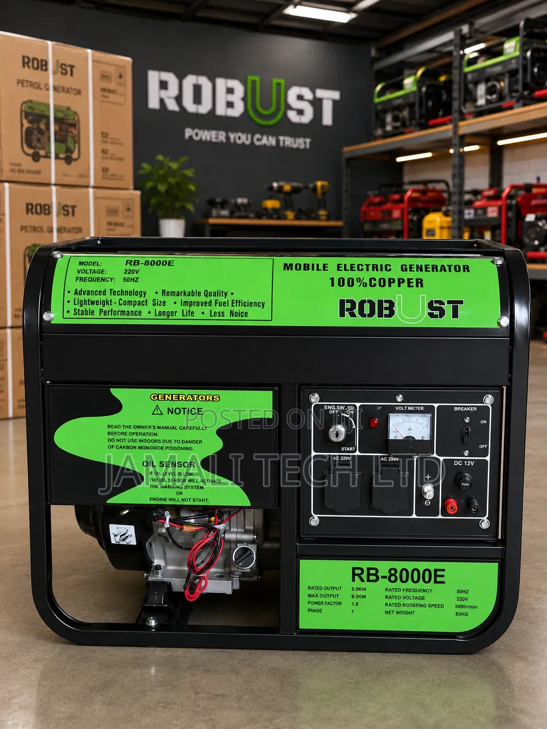 Robust 8kva Gasoline Generator Keystart