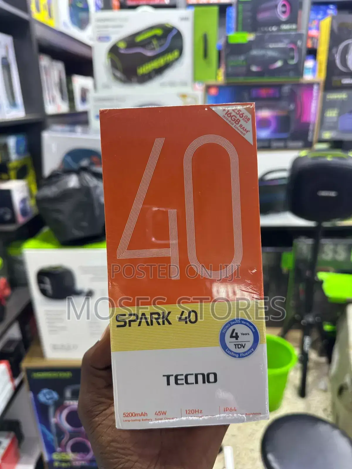 New Tecno Spark 40 256 GB Blue