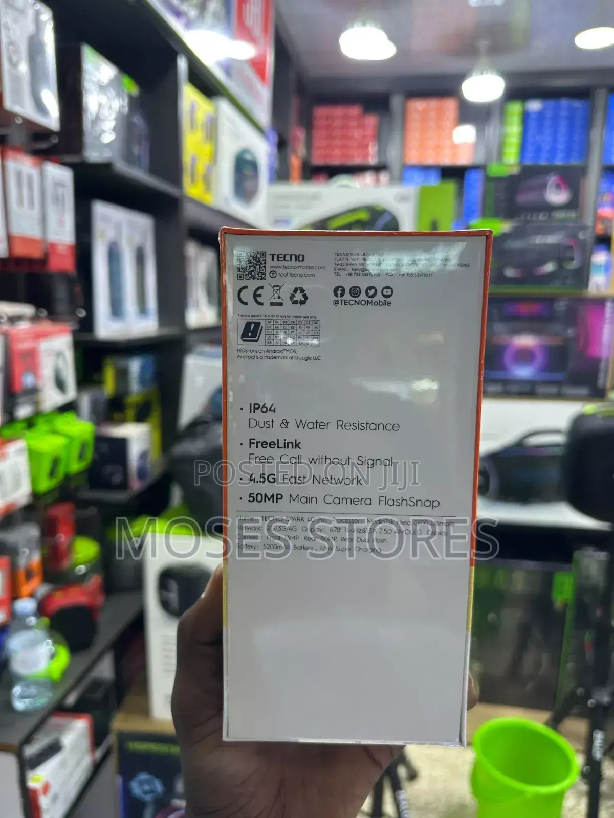 New Tecno Spark 40 Pro 256 GB Green