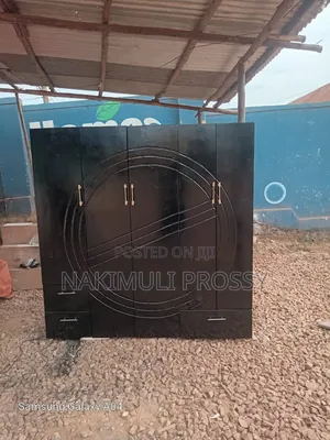 6feet Black Wardrobe