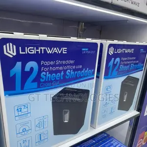 Lightwave 12-Sheet Cross-Cut Shredder