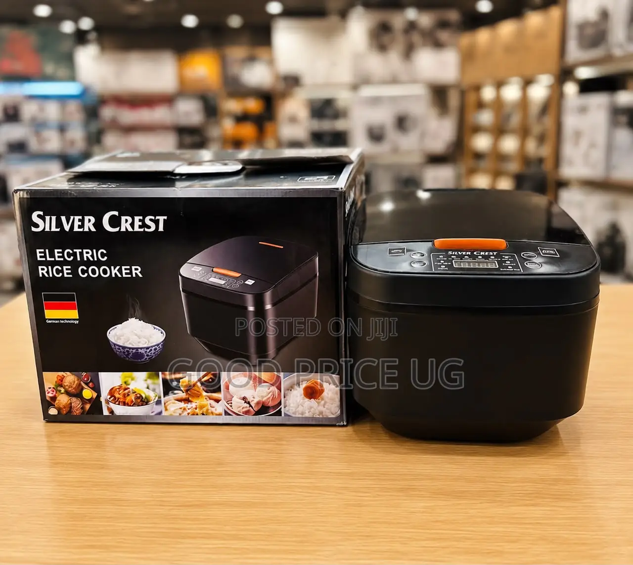 Silver Crest 5L Digital Electric Rice Cooker.