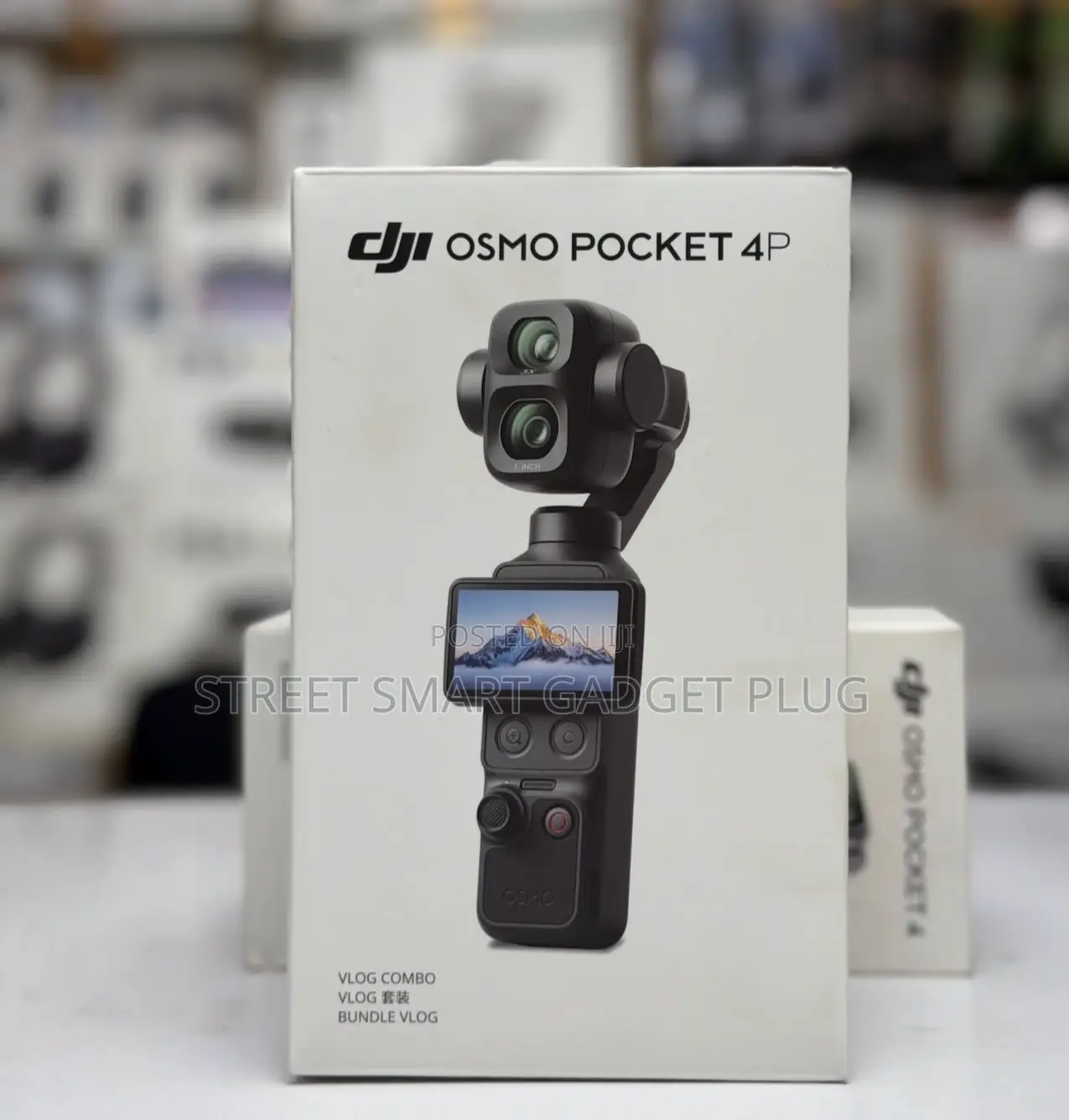 Dji Osmo Pocket 4p Vlog Combo Gimbal
