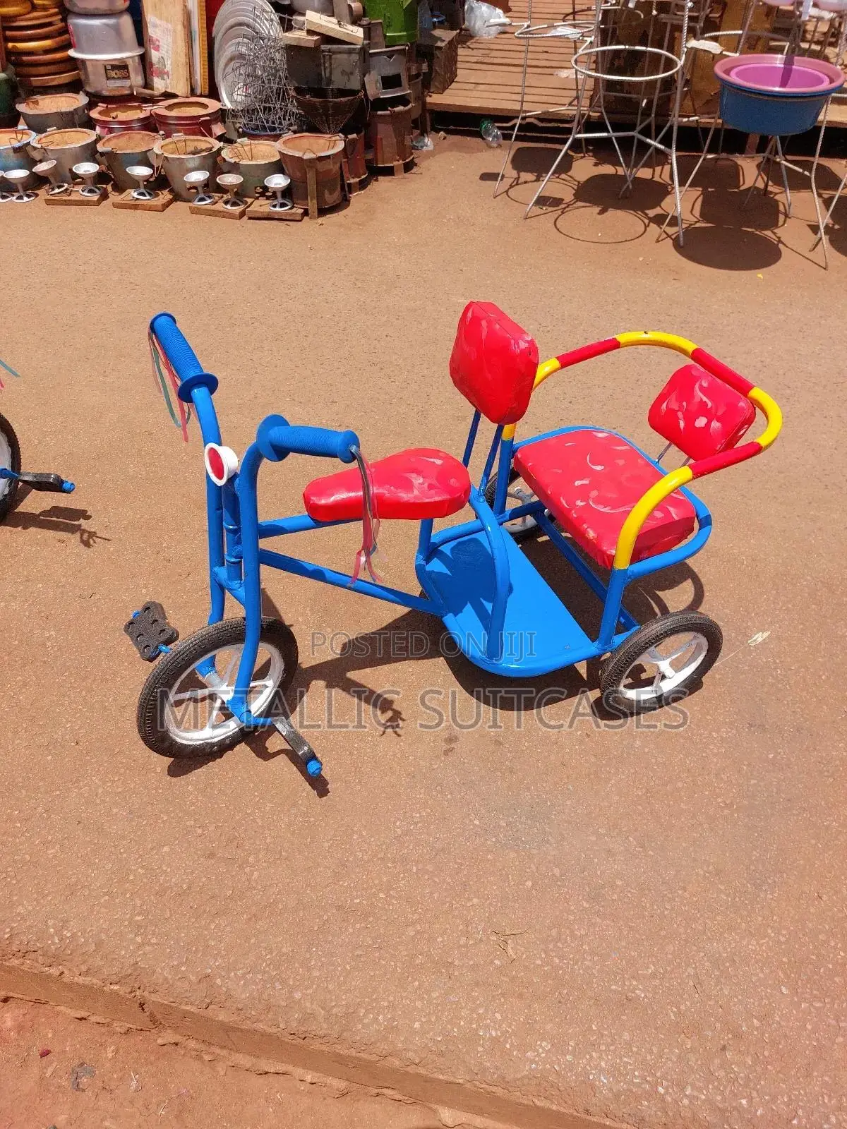 Metallic Tricycles 2 Seat