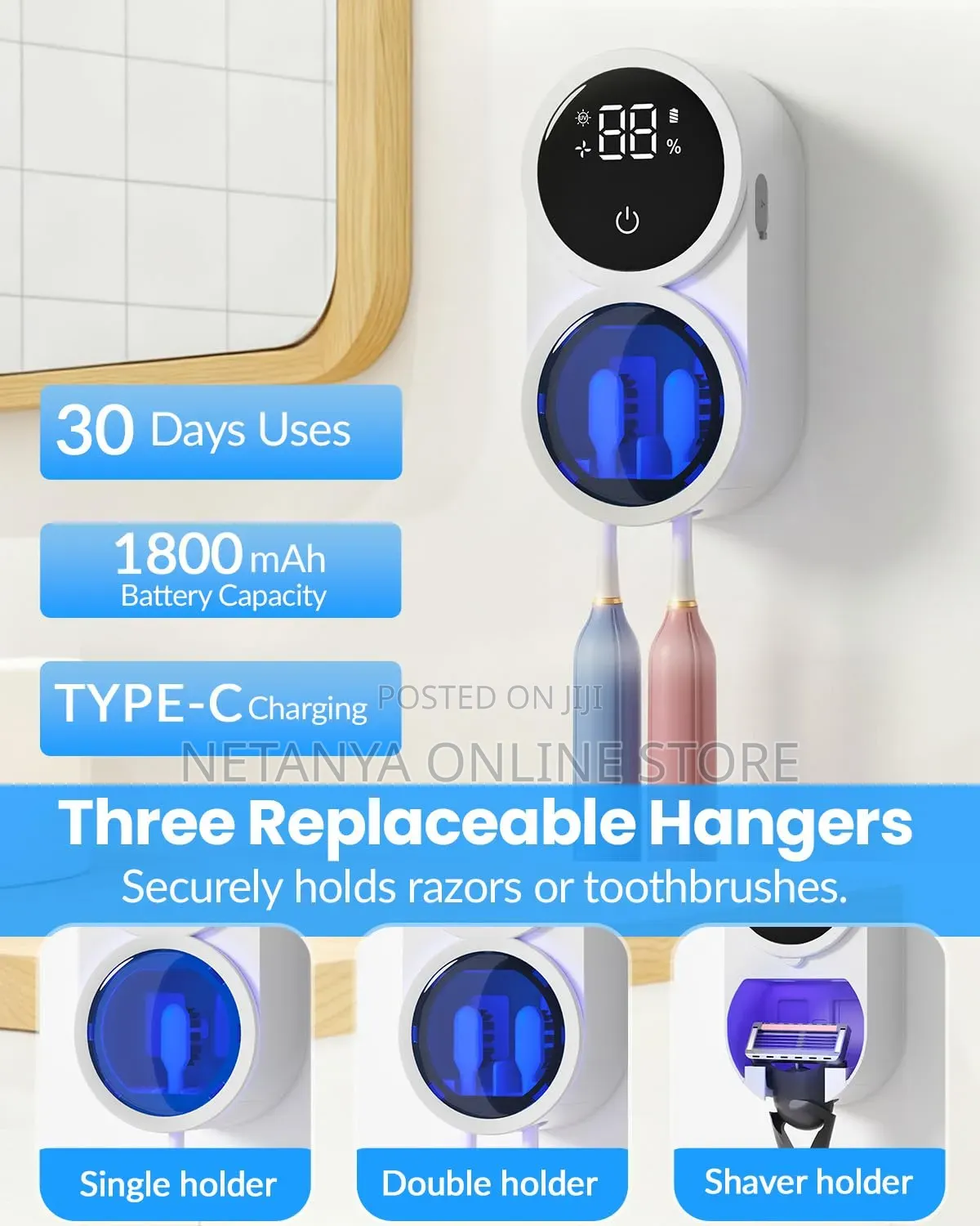 Smart Toothbrush Sterelizer