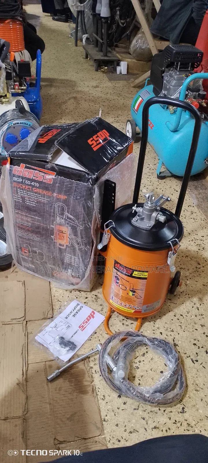 10kg-Grease Buckets.