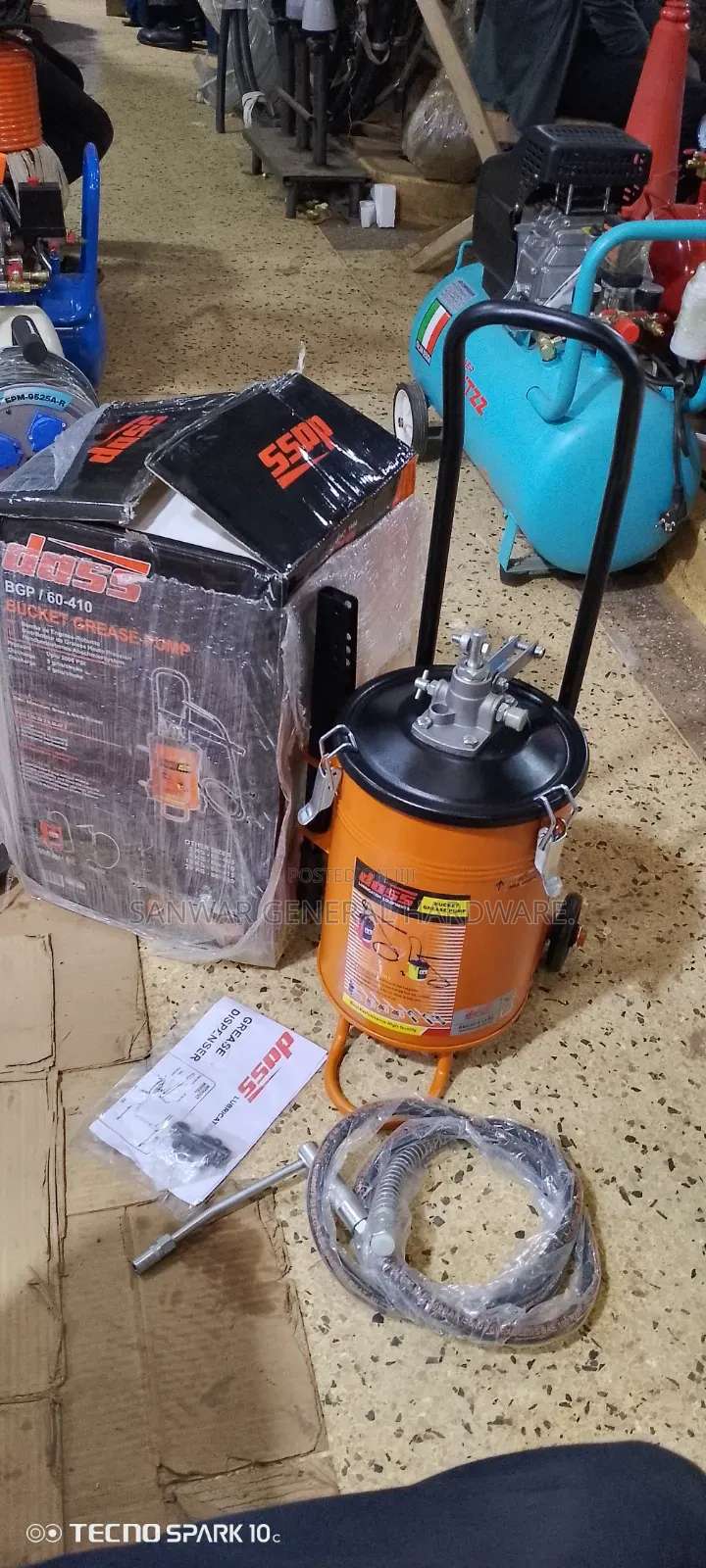 10kg-Grease Buckets.