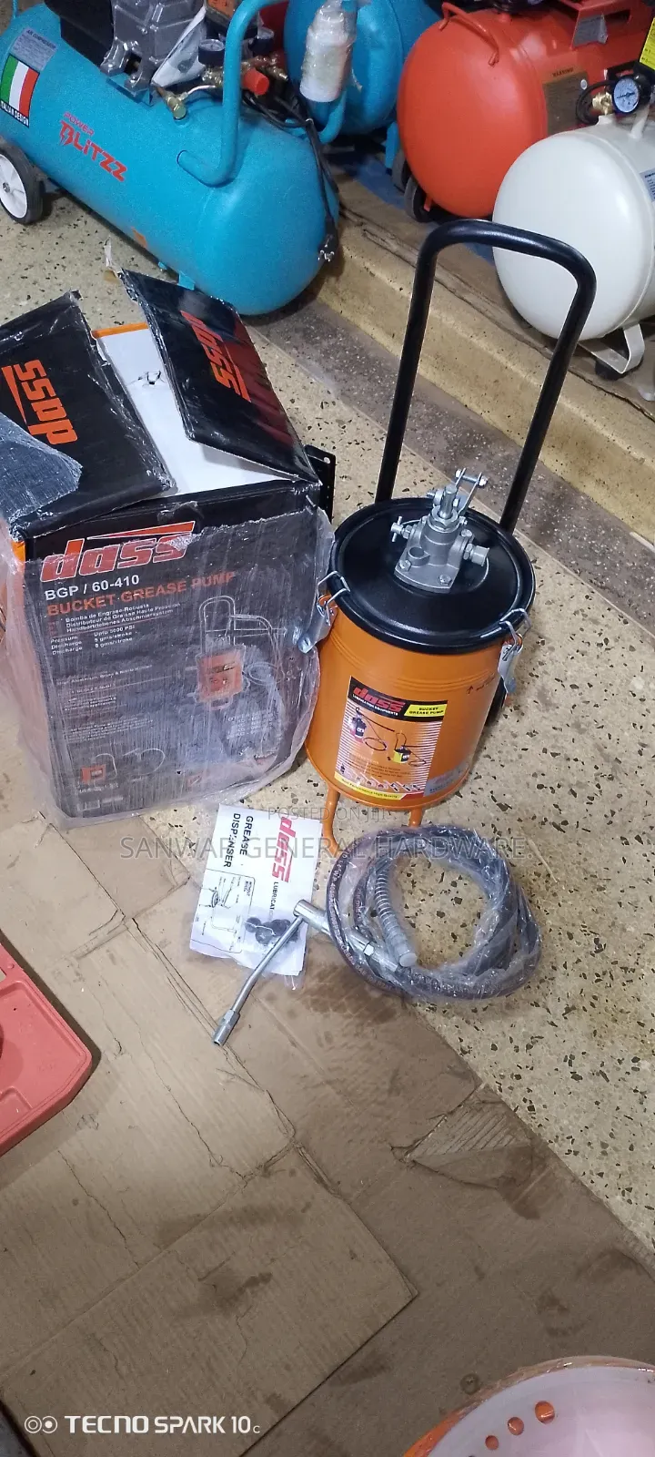 10kg-Grease Buckets.