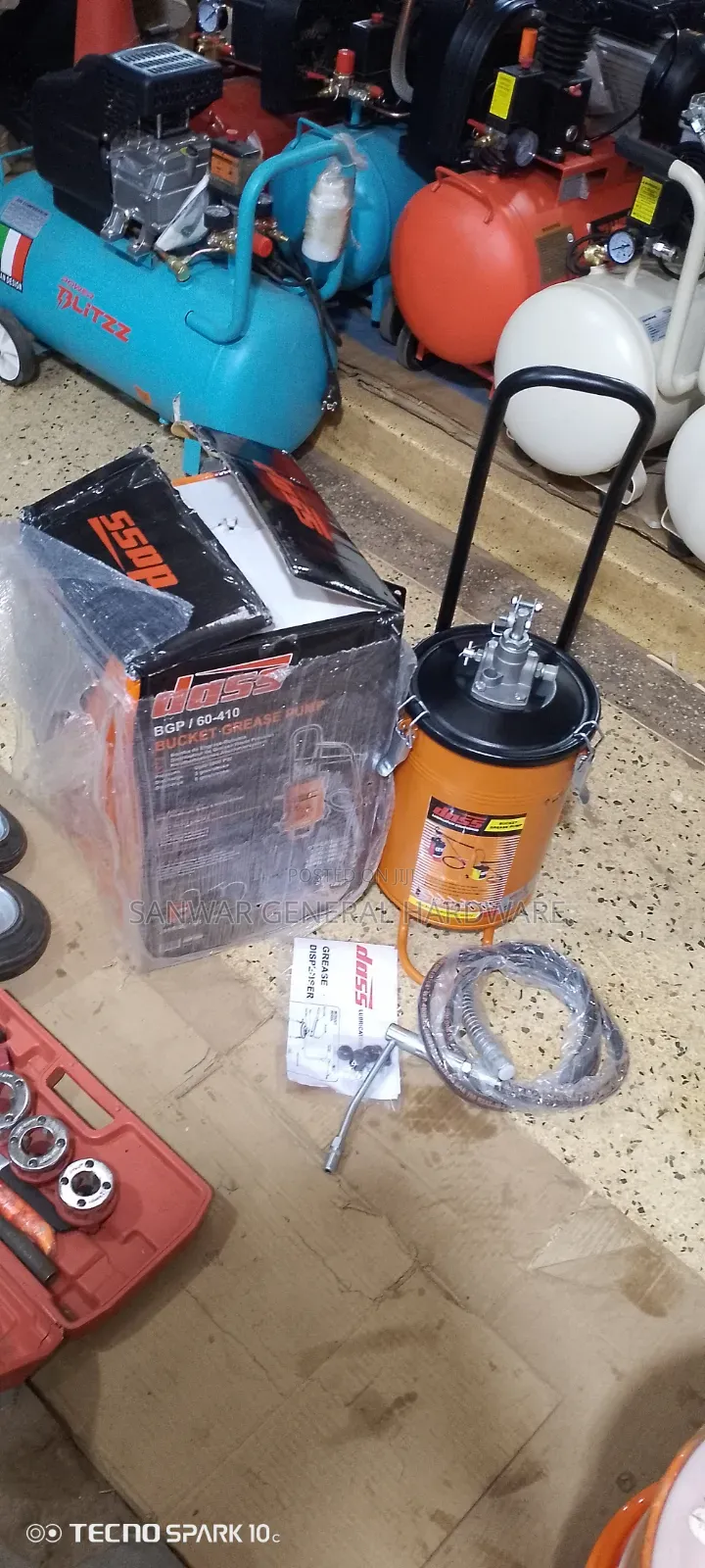 10kg-Grease Buckets.