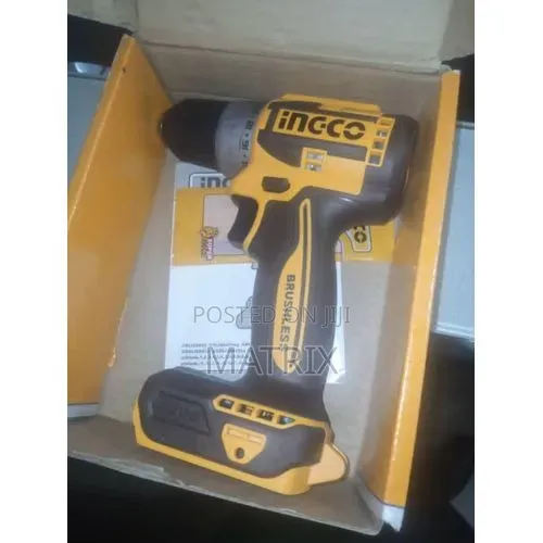 INGCO Brushless 20V Cordless Drill Driver With Battery and Charger