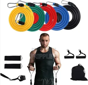 Resistance Bands Set -11pc , Exercise Bands for Men/ Women
