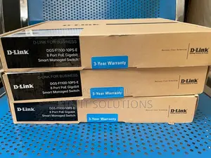 DGS-F1100-10PS-E 8-Port Gigabit PoE Smart Managed Switch .