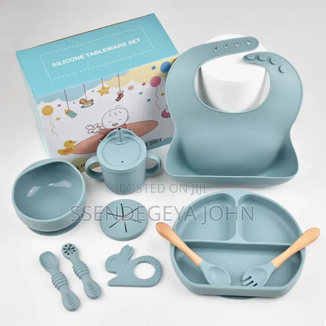 Generic Silicone Baby Feeding Set