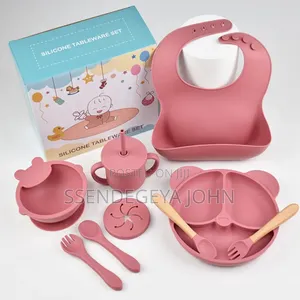 Generic Silicone Baby Feeding Set