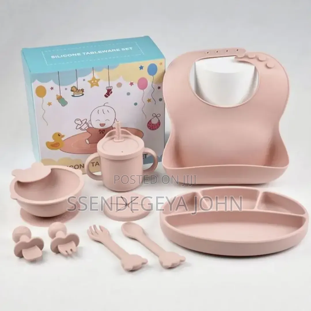 Generic Silicone Baby Feeding Set