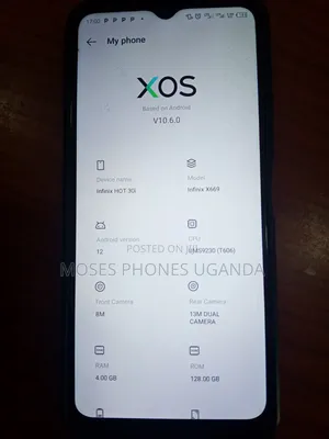 Infinix Hot 30i 128 GB Black