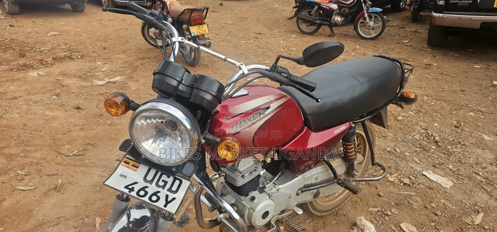 Bajaj Boxer 2025 Red