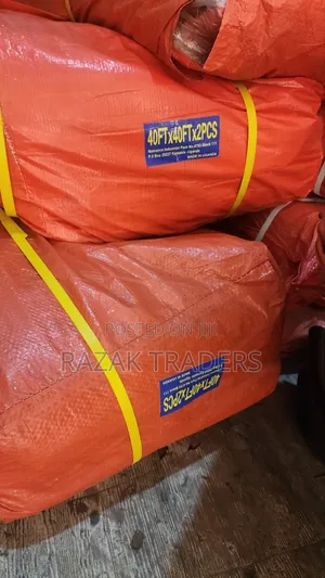 Heavy Duty Tarpaulin 40FT×40FT (2PCS) Orange