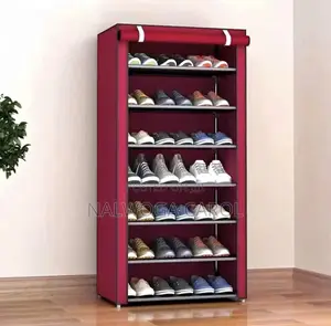 Shoe Stand With Cloth Cover