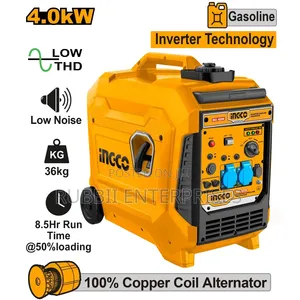 Ingco GEI47506E Inverter Gasoline Generator 4kw Silent