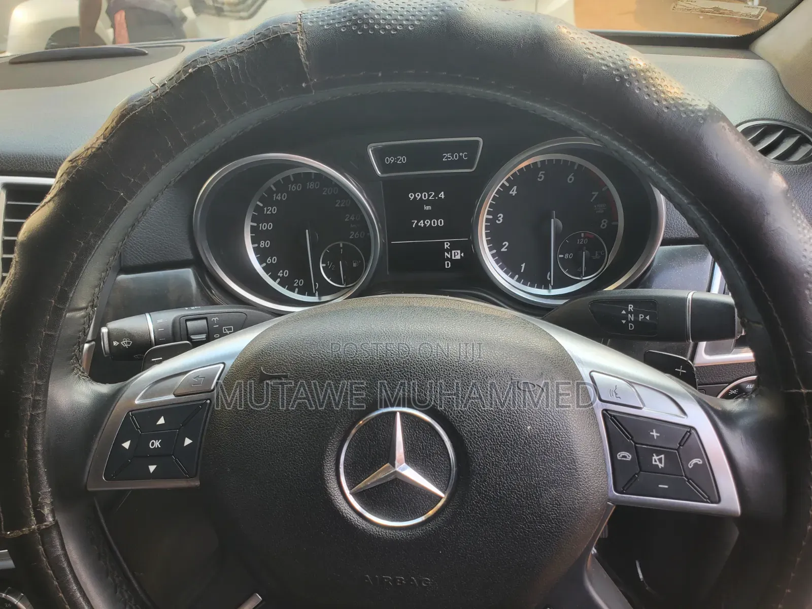 Mercedes-Benz M Class 2013 Gray