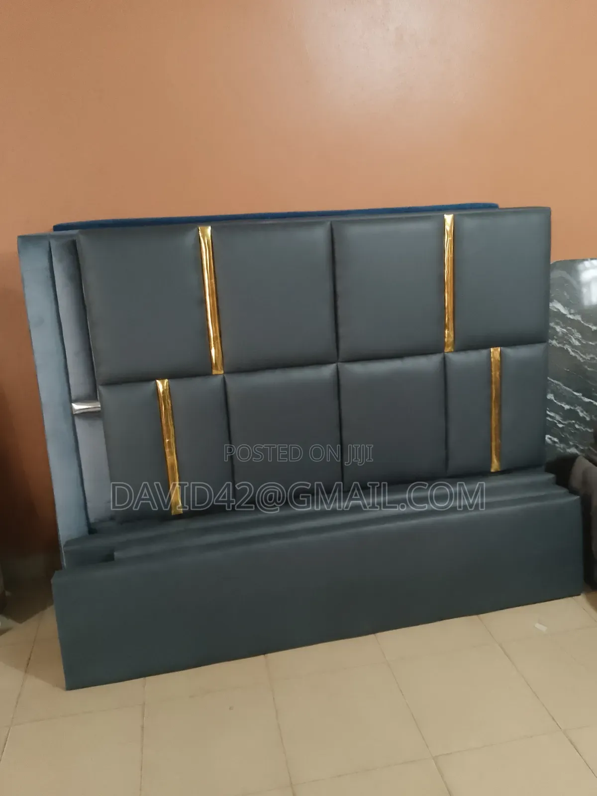 5by6 Gray Leather Available