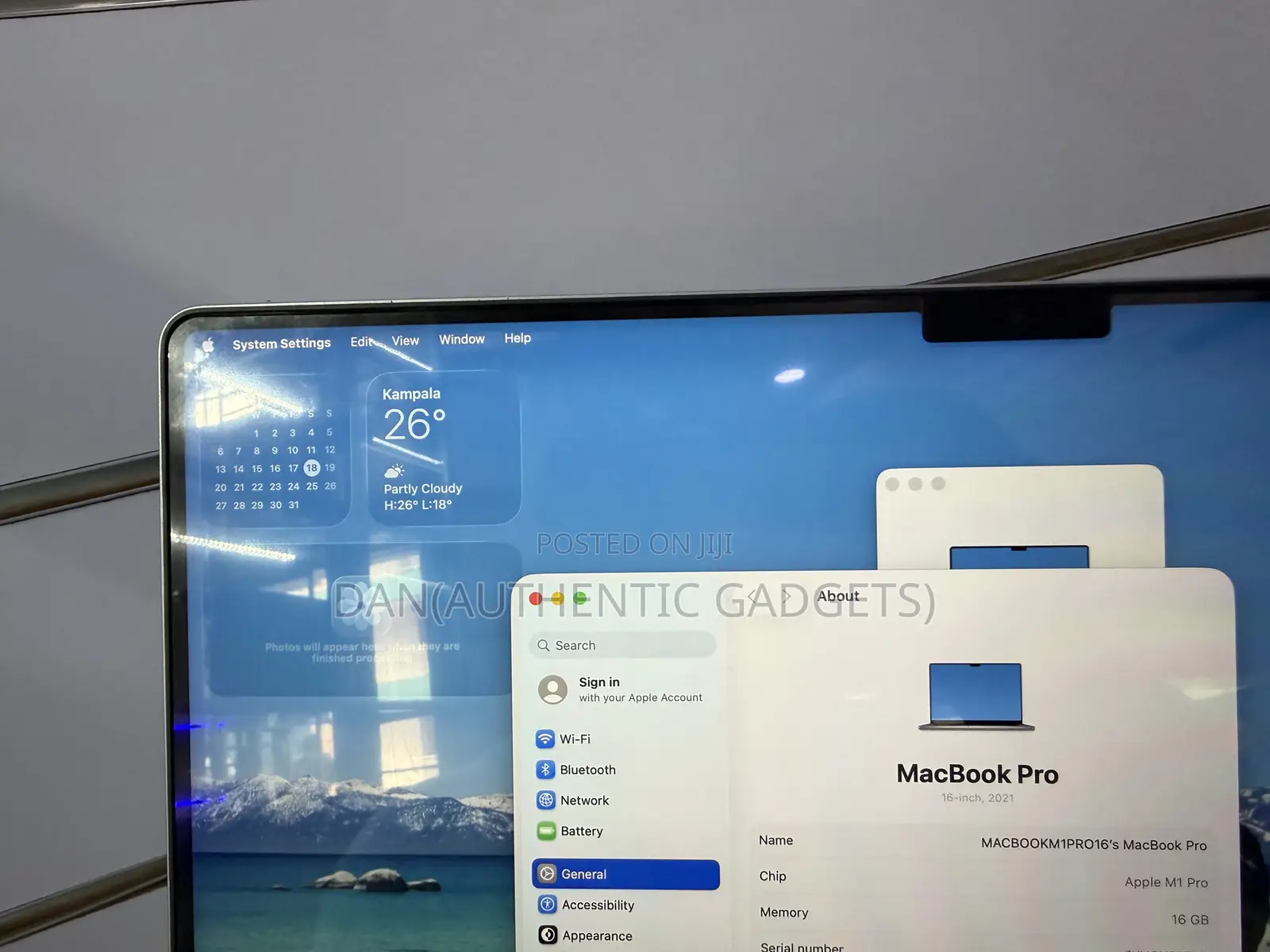 Laptop Apple MacBook Pro 2021 M1 Max 16GB Apple M1 Pro SSD 1T