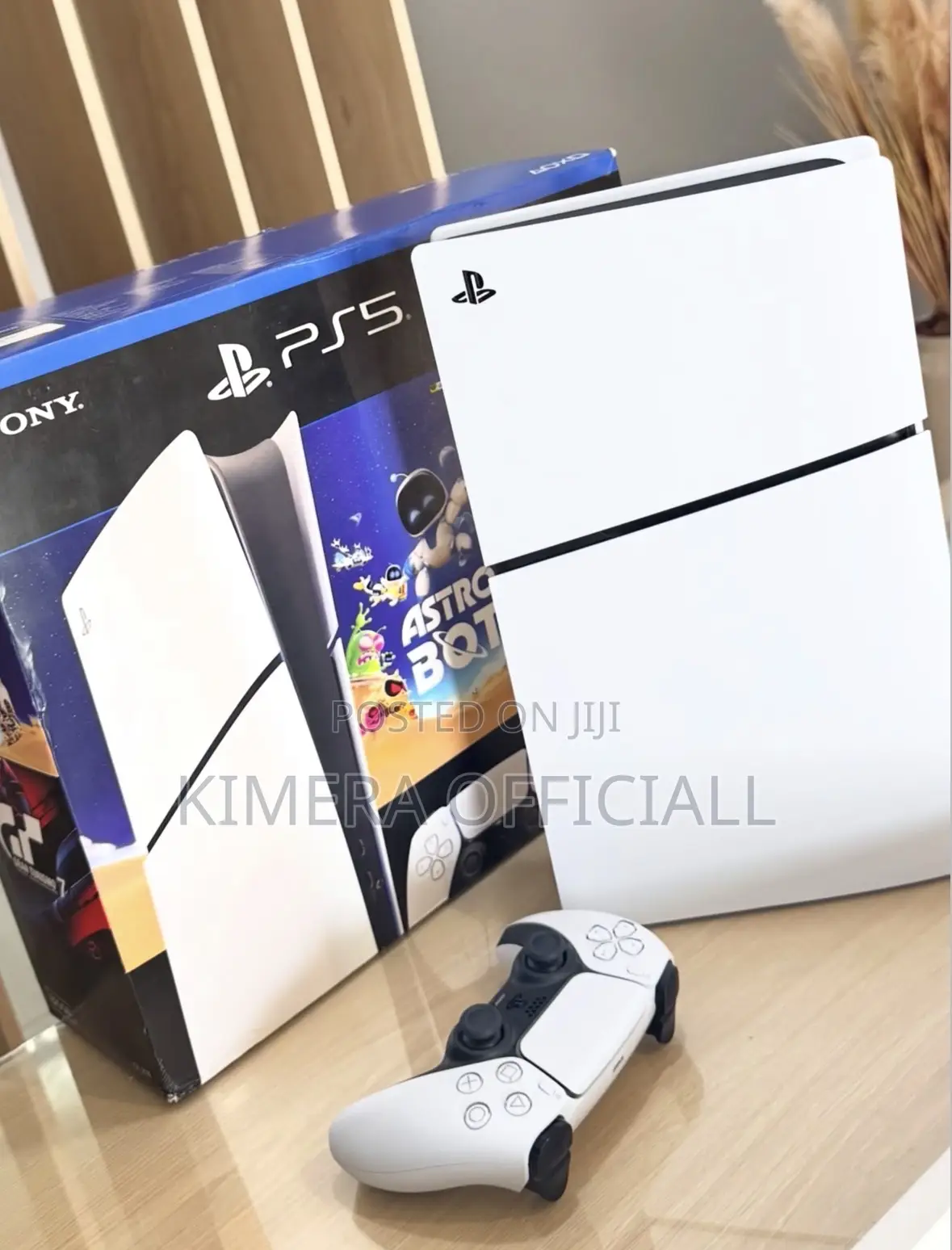 PS5 Slim, 2 Controllers, 5 Games, Clean and Ready to Play.