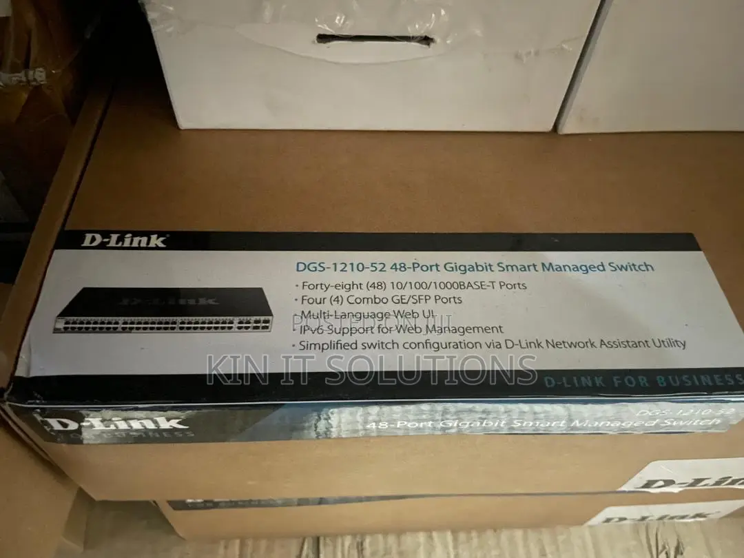 48-Port Websmart Gigabit Switch (DGS-1210-52)