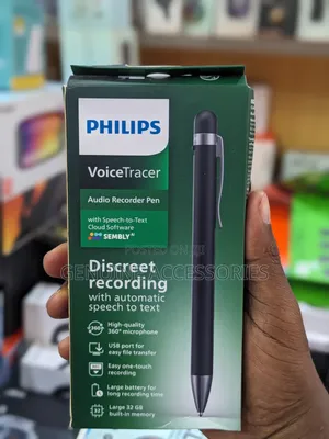 Philips Voicetracer Audio Recorder Pen