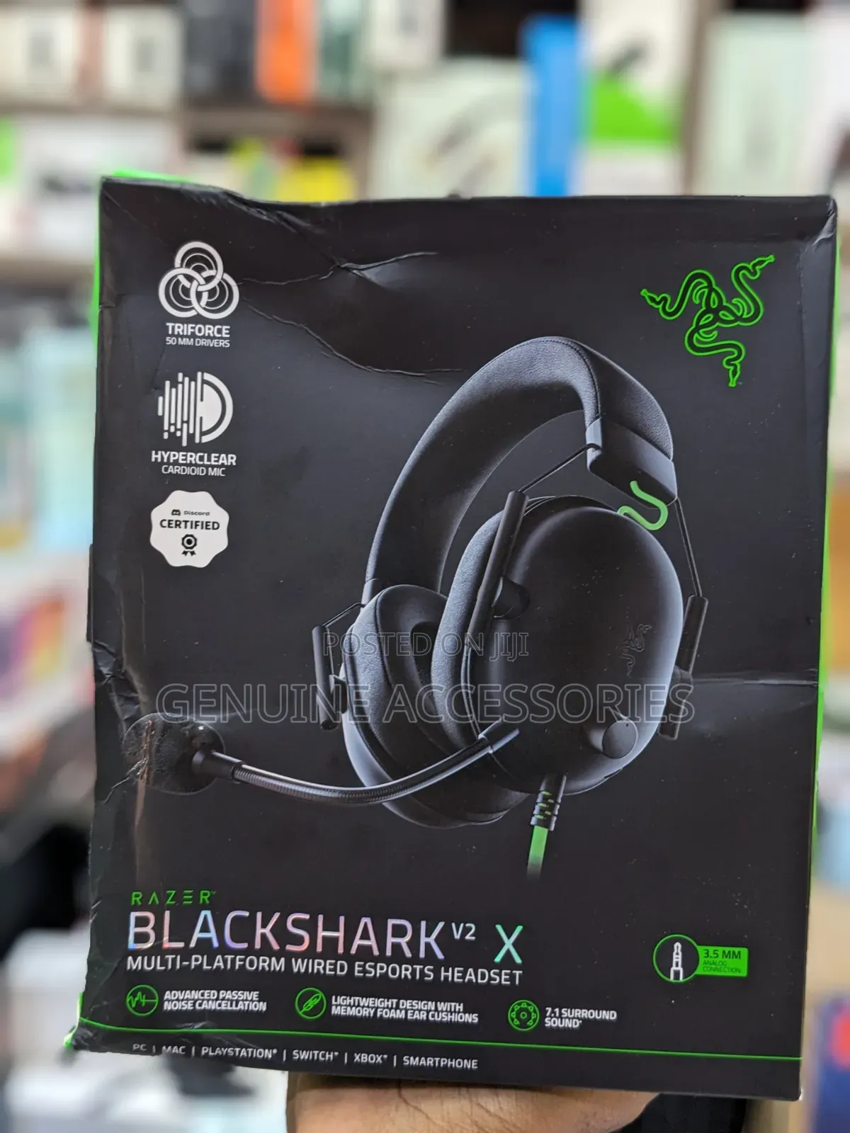 Razer Black Shark V2 X Multi Platform Wired Headphones