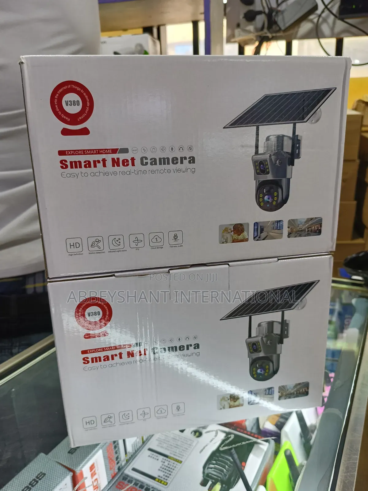 V380 Pro Solar Security Camera/Smart Solar Camera