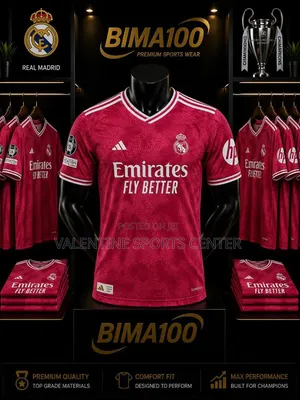 Real Madrid Jersey Original Material