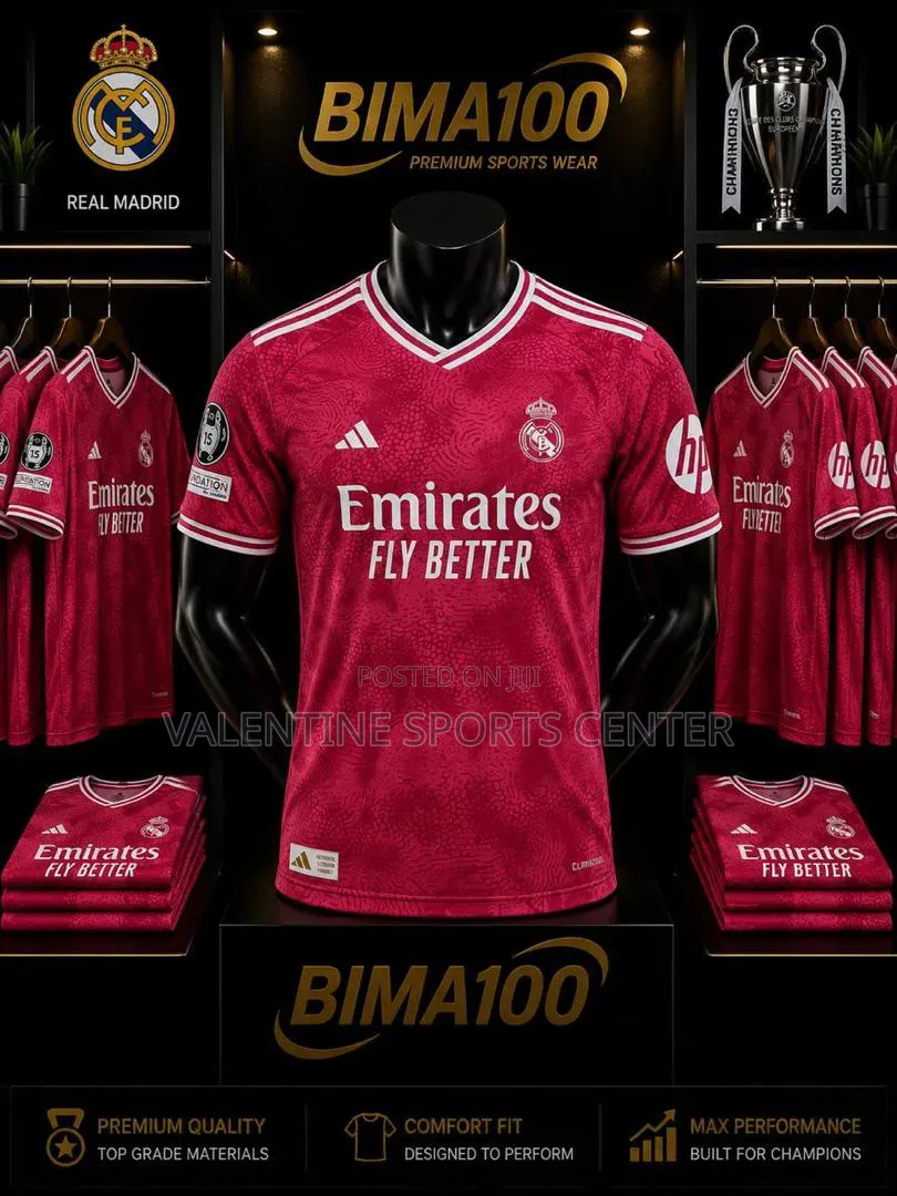 Real Madrid Jersey Original Material