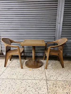 2-Seater Table Set 2pcs Chair