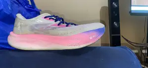 Original Qiaodan Feiying PB Carbon Plate Shoes - Size 41 - Pink/White