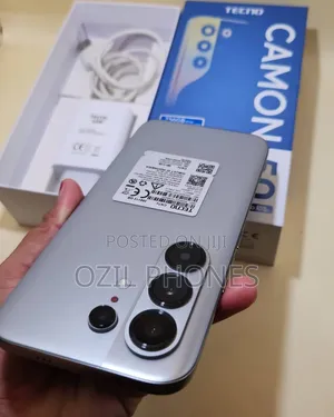 New Tecno Camon 50 Pro 256 GB Silver