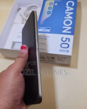 New Tecno Camon 50 Pro 256 GB Silver